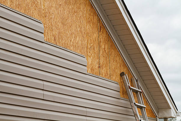 Professional Siding Contractor technician working in New Galilee, PA